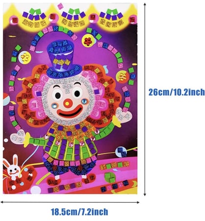 نشاط الفسيفساء للأطفال