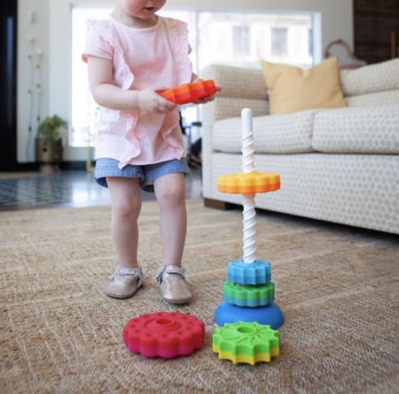 لعبة التكديس المطورة