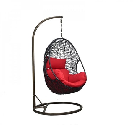 ارجوحة هزازة باللون البني