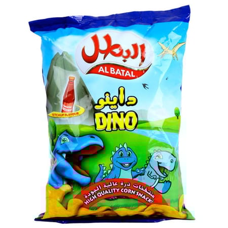 البطل داينو كاتشب ذرة 100جرام