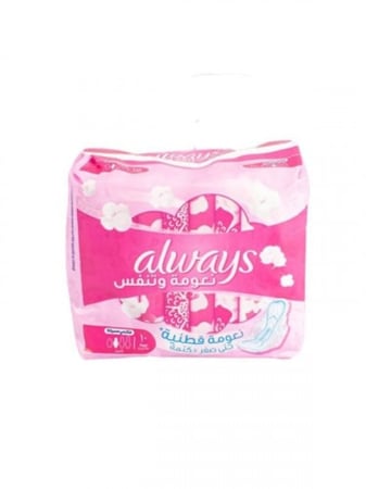 اولوبز نعومة وتنفس وردي 10 فوط