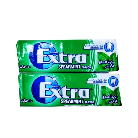 علكة إكسترا بنكهة النعناع 14 جرام - 2 حبة