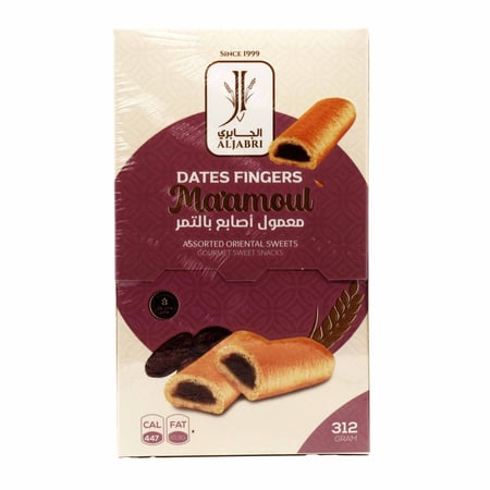 الجابري معمول اصابع بالتمر 312جرام