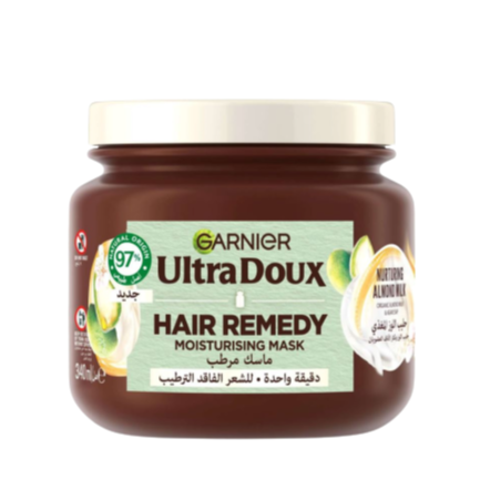 غارنييه اولترا دوكس ماسك حليب اللوز المغذي 340 مل