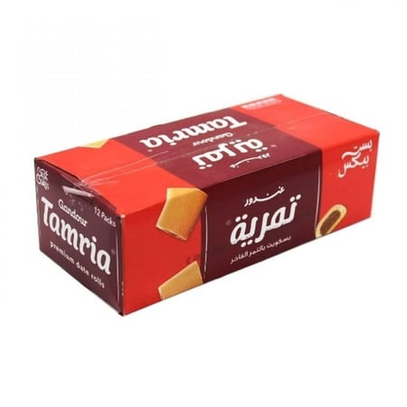 غندور تمرية بسكويت بالتمر الفاخر 12 حبة