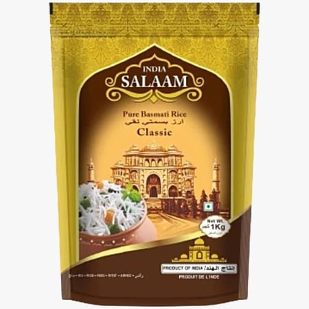 أرز بسمتي كلاسيكي من إنديا سلام 1 كجم