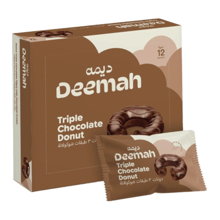 ديمة دونات كيك 12 حبة