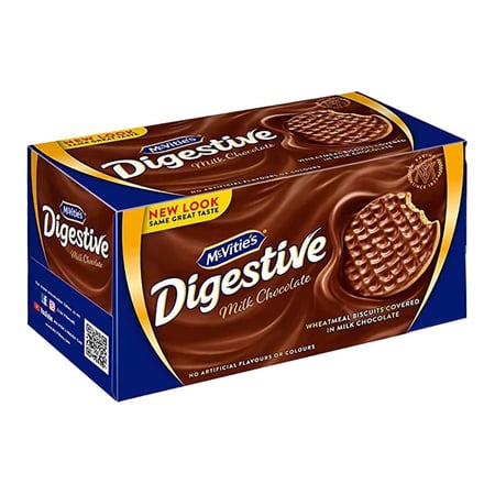 ماكفيتيز دايجستف بسكويت حليب بالشوكولاتة 300جم