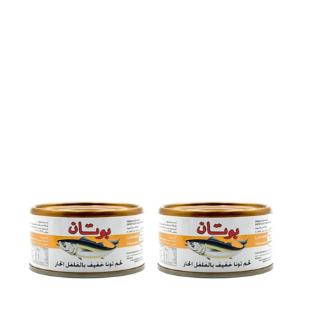 بوتان تونة خفيف حراق  90 جرام *2 حبة