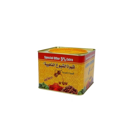 قهوة الشيوخ الذهبية 2 كيلو