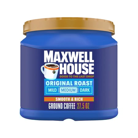 قهوة ماكسويل هاوس الاصلية مطحونة متوسطة التحميص  جرام  780