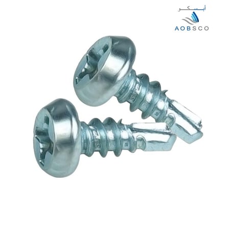 Self Drilling Screw , Pan Framing Head , Phillips ,  Sizes : 7*7/16 And 8*5/8 , Packing : ( 2000 PCS )