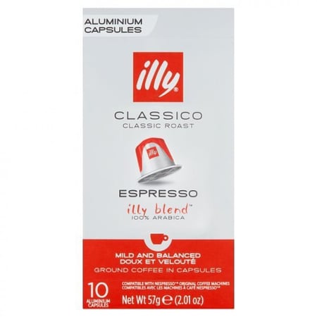 كبسولات قهوة اسبريسو كلاسيكو من ايلي 10 كبسولات