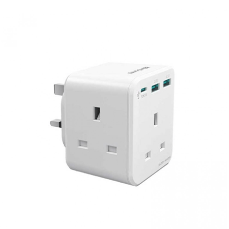 فيش شاحن جداري راف باور بايونير 3 سريع