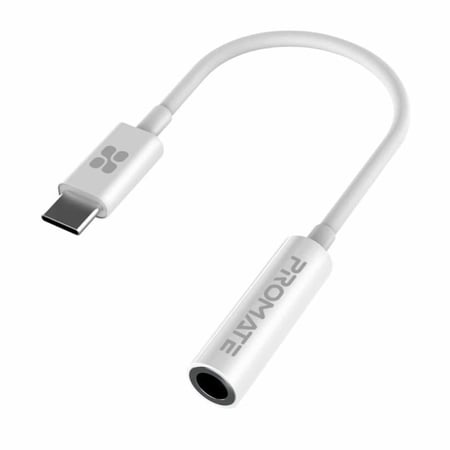 محول USB-C™ إلى مقبس سماعة رأس- Promate AUXLink-C