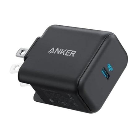 شاحن جداري 312 ، 25 واط، منفذ يو اس بي سي، اسودANKER