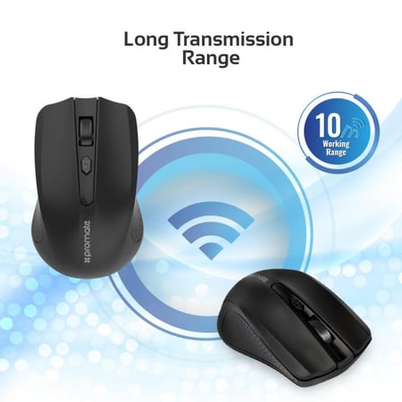 ماوس لاسلكي 2.4 جيجا هرتز مع مستقبل نانو من بروميت  USB Clix-8