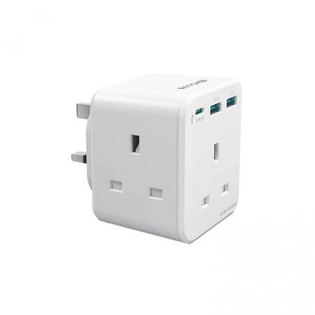 فيش شاحن جداري راف باور بايونير 3 سريع