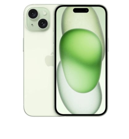 ايفون 15 بلس 256 جيجابايت اخضر