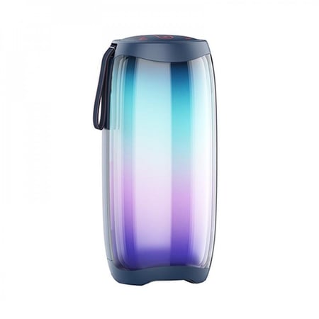 كنتار مكبر صوت مقاوم للماء يعمل بقتنية البلوتوث مضئ بأضاءه LED