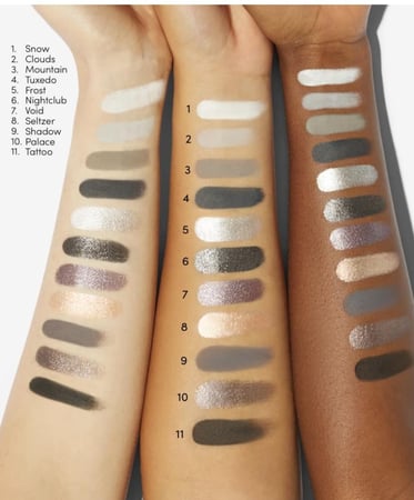 باليت الظلال smoky من بيوتي باي beauty bay