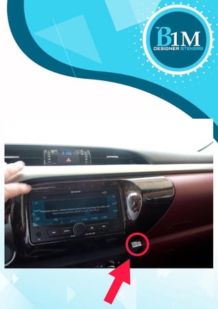 استكر ديكور هايلوكس