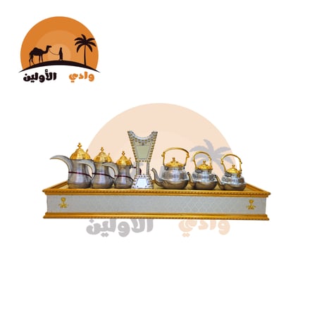 بوكس ثلاث دلال وثلاث اباريق مع مبخره