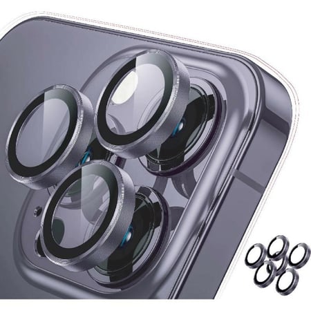 زوندا (حماية عدسة الكاميرا  ايفون 14PRO/I4PRO MAX-بنفسجي (ليلكي)