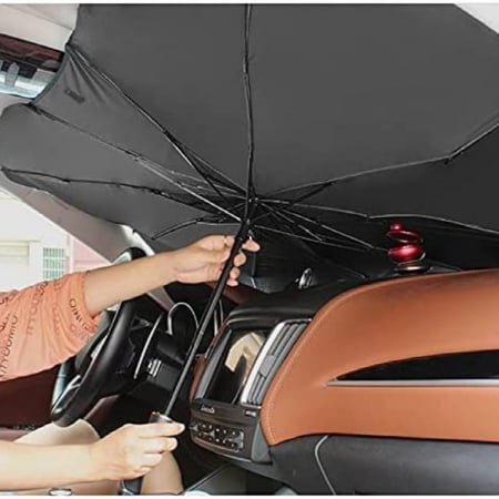 مظلة سيارة داخلية للحماية من اشعة الشمس