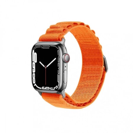 سوار الترا لساعه ابل برتقالي