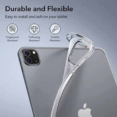 كفر حماية شفاف للأيباد