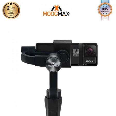 موج ماكس عصى سلفي مانع الاهتزاز 360 درجة