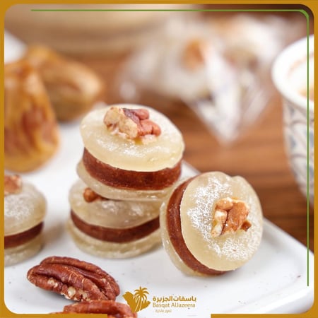 حلقوم ميني بالتمر والبيكان