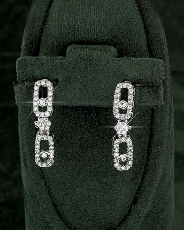 طقم زركون ناعم من خاتون® بلمعة الألماس