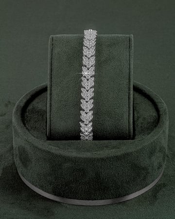 طقم مجوهرات مرصع بالزركون من 5 قطع راقية