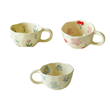 كوب الازهار