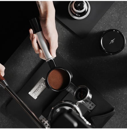 بورتافلتر flowlight silver مقاس 58مل لمكائن E61 من MHW