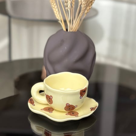 كوب قهوة الدب