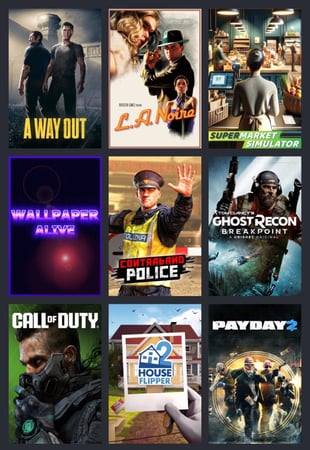 بكج 40 لعبة XP Black