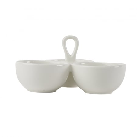 صحن بورسلان 3 اقسام 17سم A11687