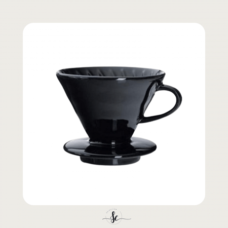 قمع سيراميك اسود - V60