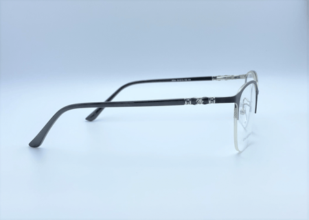 نظارة طبية بيضاوية  مصنوعة من المعدن  موديل 8204C5