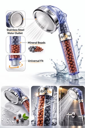 فلتر دش بحبيبات تنقية – 3 أوضاع للرش