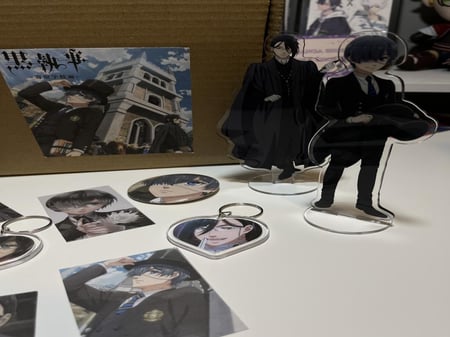 بوكس الخادم الاسود || black butler box