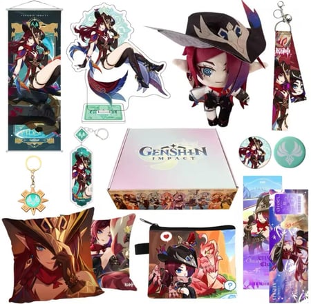 genshin impact box chasca | بوكس شاسكا قنشن امباكت