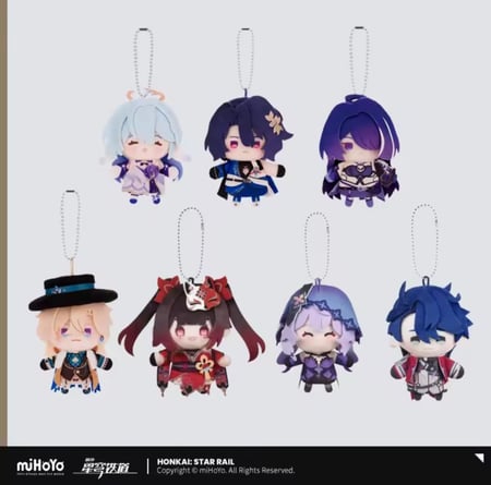 Sunsyea Honkai Star Rail Official Merch miHoYo Plush | مجموعة دمى لطيفة هونكاي ستار ريل الأصلية