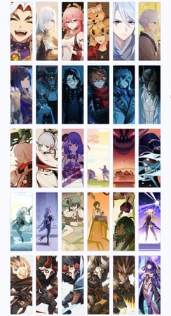 Genshin impact MiHoYo النسخة الثانية اصلي