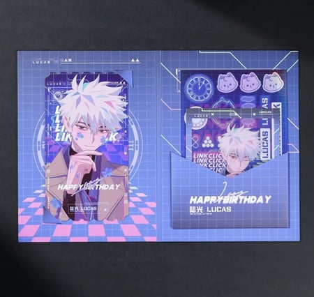 Official Bilibili LINK CLICK Fancyday Lu Guang/Lucas Birthday Box | بوكس لوكاس محدود الاصدار