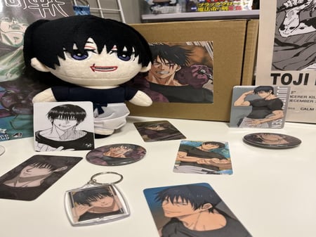 بوكس توجي من جوجيتسو كايسن | box toji jujutsu kaisen