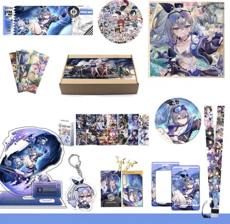 بوكس هونكاي ستار ريل سيلفر  | Silver box honkai star rail